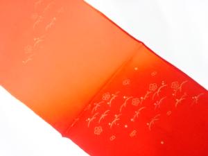 未使用品　正絹　帯揚げ